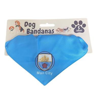 Manchester City Dog Bandana - BLUE