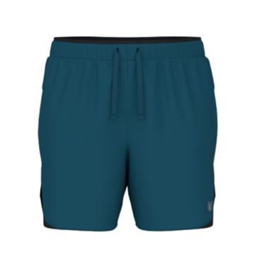 New Balance Mens RC Essential Short 5 - BLUE