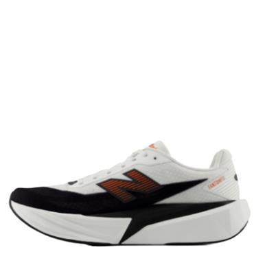 NEW BALANCE MENS FUELCELL REBEL V5 RUNNING SHOE - WHITE BLACK