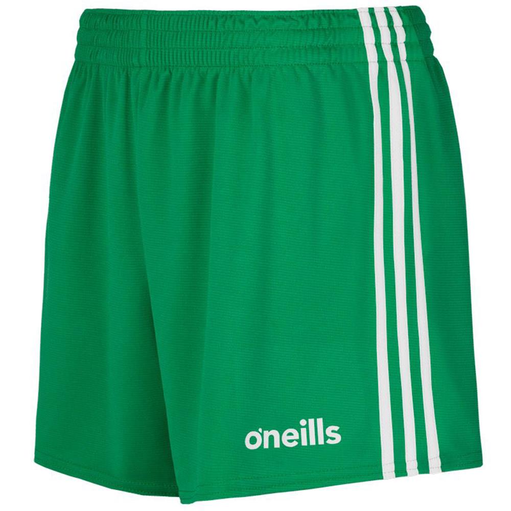 O'Neills GAA Mourne Shorts GREEN & WHITE Michael Murphy Sports