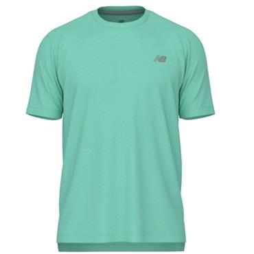 New Balance Mens RC Essential T- Shirt - GREEN