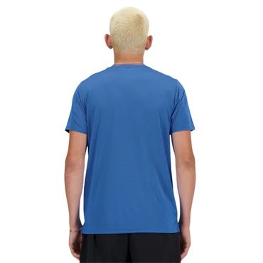New Balance Mens Sports Essentials T- Shirt - BLUE