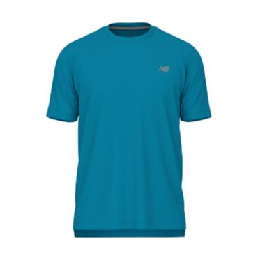 New  Balance Mens Rc Essential T- Shirt - BLUE