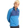 New Balance Mens Athletics Heat Grid Half- Zip - BLUE