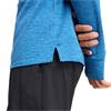 New Balance Mens Athletics Heat Grid Half- Zip - BLUE