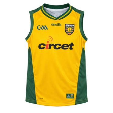 O' Neills Adults Donegal Home Vest 2026 - Green/Amber