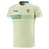 O'Neills Adults Donegal GAA Nepal 060 T-Shirt - Lime Green