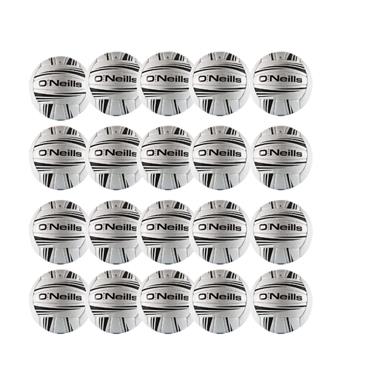 O'NEILLS INTERCOUNTY FOOTBALL PACK OF 20 - White