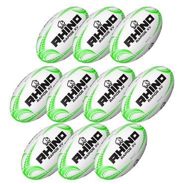 RHINO Rapide Xv Rugby Training Ball | Pack Of 10