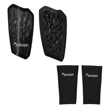Precision Pro Fusion Flex Shin Guards - Black