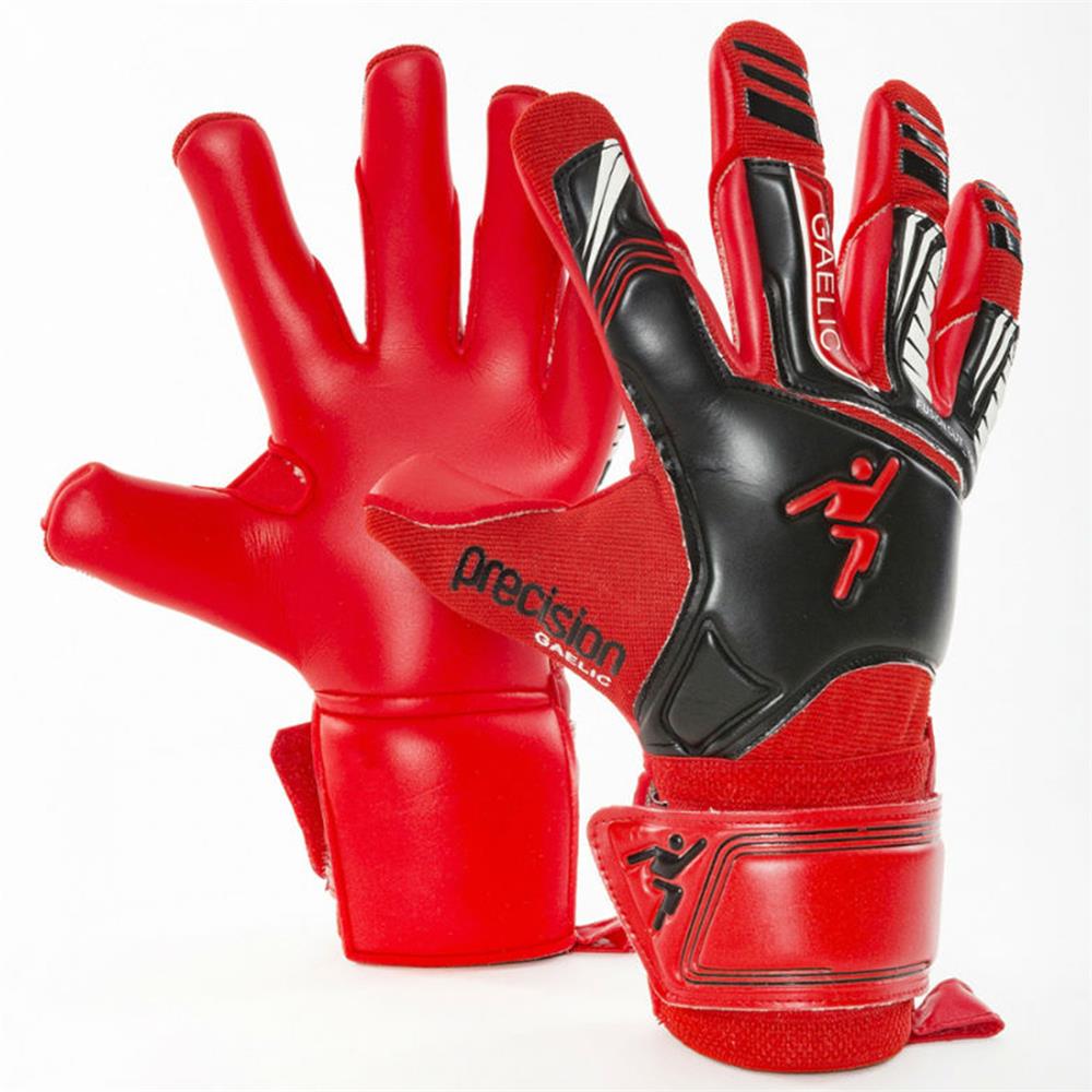 Precision Fusion Goalkeeper Gloves Black/Red Michael Murphy Sports