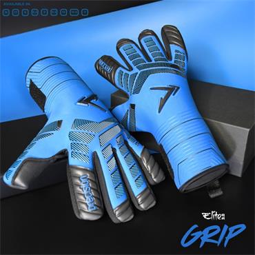 PRECISION SENIOR ELITE 3.0 GRIP GOALKEEPER GLOVES - BLUE