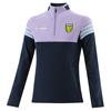 ONEILLS WOMENS DONEGAL SEDONA 184 HALF ZIP - Purple