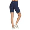 Skechers Womens Go Flex 8 Inch High Waisted Shorts - Navy