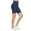 Skechers Womens Go Flex 8 Inch High Waisted Shorts - Navy