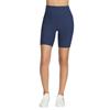 Skechers Womens Go Flex 8 Inch High Waisted Shorts - Navy