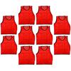 Sportech Mesh Training Bib 10 Pack - Orange