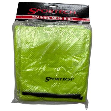 Sportech Mesh Training Bib 10 Pack - Yellow
