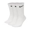 Nike Unisex Everyday Lightweight Training Crew Socks - White