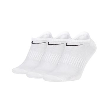 Nike Unisex Everyday Lightweight Training No- Show Socks - White