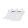 Nike Unisex Everyday Lightweight Training No- Show Socks - White