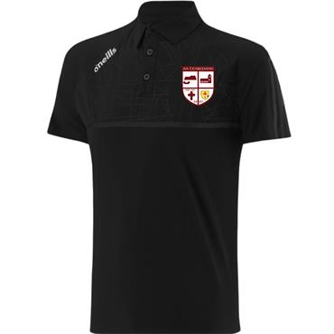 OONEILLS ADULTS TERMON GAA synergy 061 POlo - BLACK