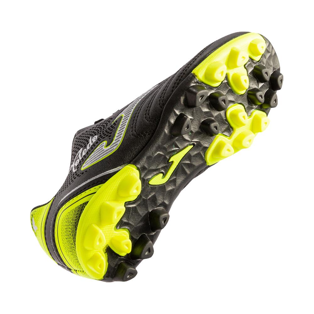 Joma Kids Toledo JR HG Football Boots BLACK Michael Murphy Sports