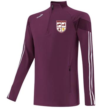 O' Neills Adults Termon Tour 184 Half- Zip - Maroon