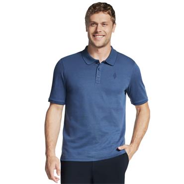 SKECHERS MENS OFF DUTY POLO SHIRT - Navy