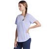 SKECHERS WOMENS GO DRI SWIFT TEE - Lavender