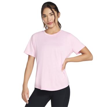 Skechers Womens Go Dri Swift T-Shirt - Pink