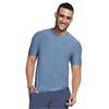 SKECHERS MENS GO DRI ALL DAY TEE - BLUE