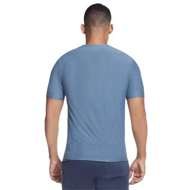Skechers Mens GO DRI All Day Tshirt - BLUE