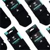 VERSUS RUNNING QUARTER SOCKS - BLACK
