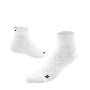 VERSUS RUNNING QUARTER SOCKS - White