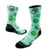 VERSUS AVOCADO ACTIVE CREW RUNNING SOCKS - GREEN