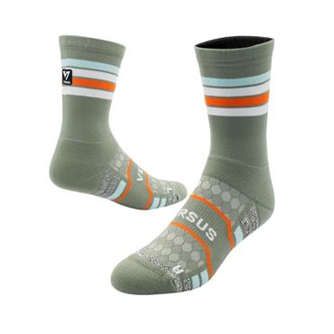 VERSUS KAROO TRAIL CREW RUNNING SOCKS - GREEN