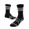 Versus Panther Trail Run Crew Running Socks - BLACK