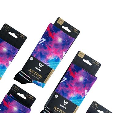 VERSUS GALAXY ACTIVE CREW RUNNING SOCKS - Multi
