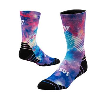 VERSUS GALAXY ACTIVE CREW RUNNING SOCKS - Multi