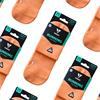 VERSUS PEACHY RUNNING QUARTER SOCKS - Orange