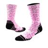 VERSUS PINK FLOWER POWER ACTIVE CREW RUNNING SOCKS - Pink