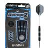 Winmau Outrage Brass Darts 2.0 - BLACK