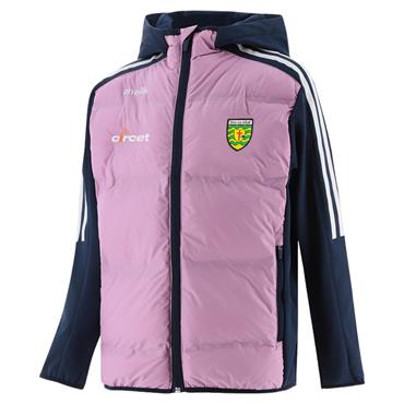 O' Neills Womens Donegal Hydra 075 Hood Padded Jacket - Pink