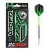Winmau Red Dragon Viper Tungsten Darts - BLACK