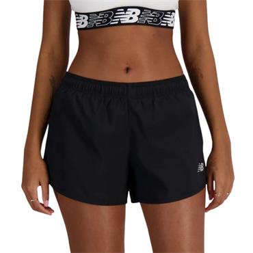 New Balance Womens Essential 3inch Short - BLACK