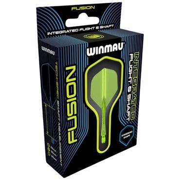 Winmau Fusion Integrated Flight & Shaft 3pack - Yellow