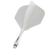 Winmau Fusion Integrated Flight & Shaft - WHITE