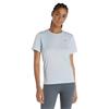 New Balance Womens Poly Knit T-Shirt - BLUE