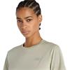 NEW BALANCES WOMENS POLY KNIT TSHIRT - GREEN